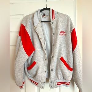 Vintage 80s Varsity Bomber Jacket
